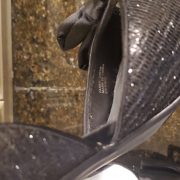 EUC Black glittery high heels. - Picture 5 of 5